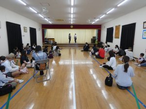 親子ダンス講習会　①　年少組